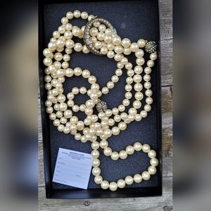 Heidi Daus Convertible Pearl Necklace